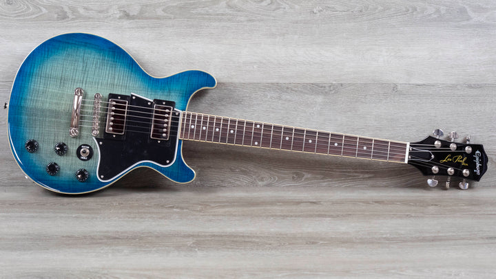 Epiphone Inspired by Gibson Les Paul Special Double Cut Figured, Ocean Water