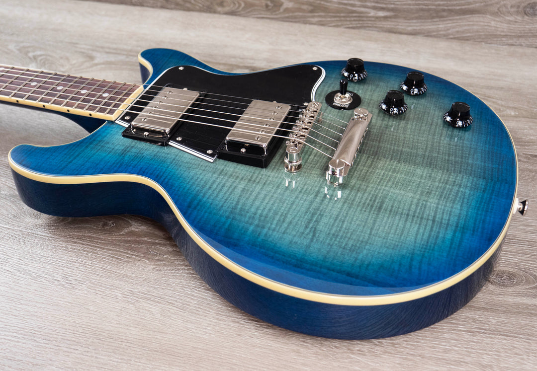 Epiphone Inspired by Gibson Les Paul Special Double Cut Figured, Ocean Water