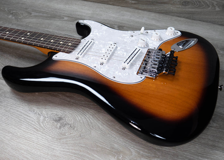 Fender Dave Murray Stratocaster, touche en palissandre, Sunburst 2 couleurs