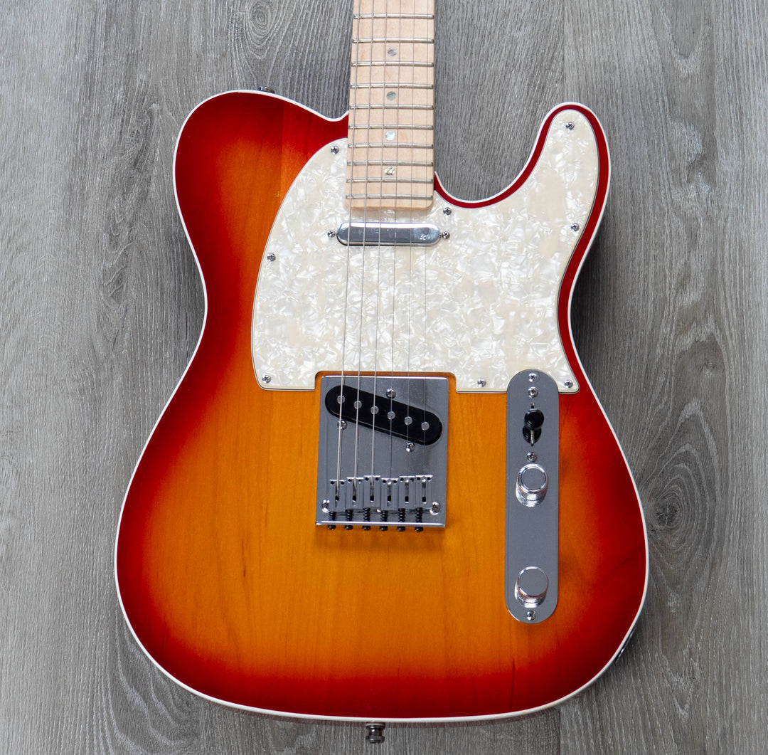 Pre-Owned Fender American Deluxe Telecaster, Aged Cherry Sunburst