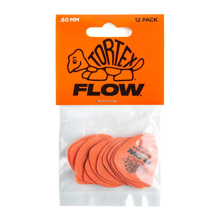 Jim Dunlop Picks Tortex Flow Standard, Players Pack 12