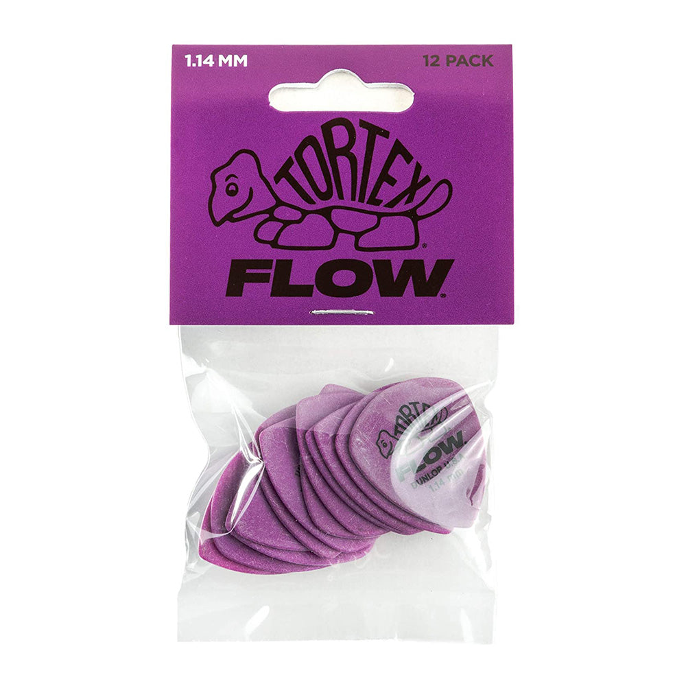 Jim Dunlop Picks Tortex Flow Standard, Players Pack 12