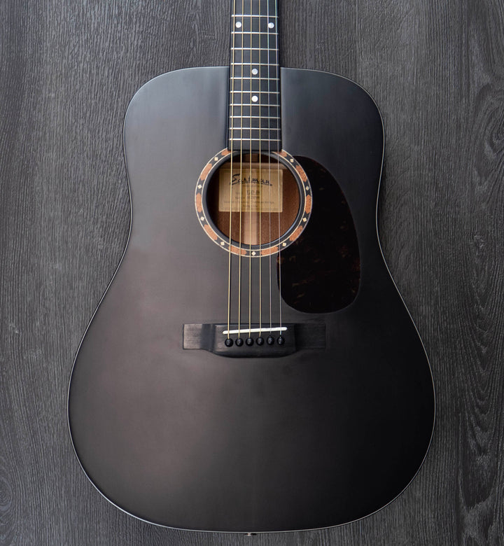 Pre-Owned Eastman E2D-BK, Solid Cedar Top w/ K&amp;K Pickup