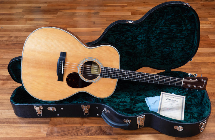 Pre-Owned Eastman E20OM-TC Thermo Cure Top Acoustic Guitar, Natural