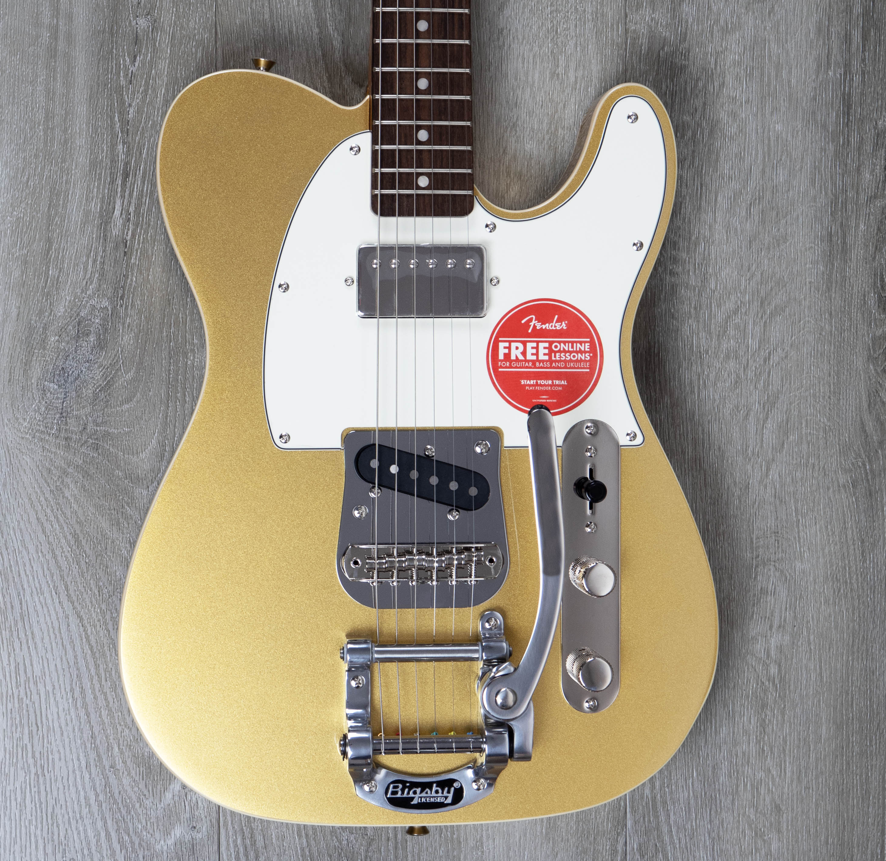 Squier Classic Vibe Custom Telecaster SH with Bigsby, Parchment