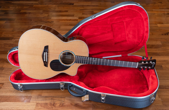 Faith PJE Legacy Earth Electro-Acoustic, All Solid, Torrefied Sitka Spruce Top, African Khaya Mahogany Back