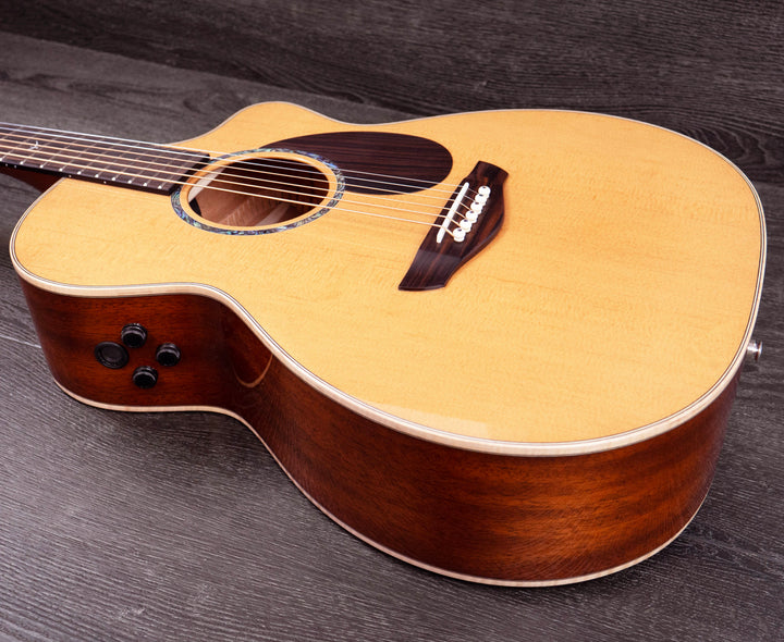 Faith PJE Legacy Earth Electro-Acoustic, All Solid, Torrefied Sitka Spruce Top, African Khaya Mahogany Back