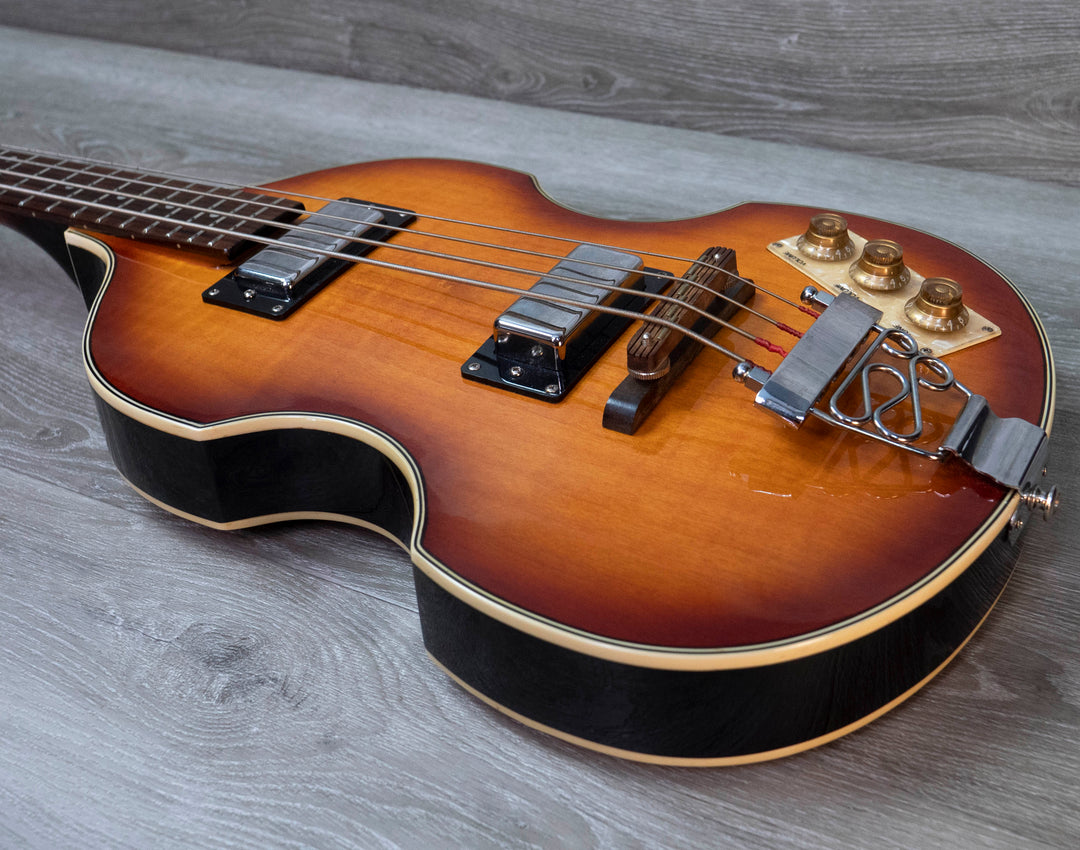 Pre-Owned Epiphone Viola Bass Guitar, Vintage Sunburst