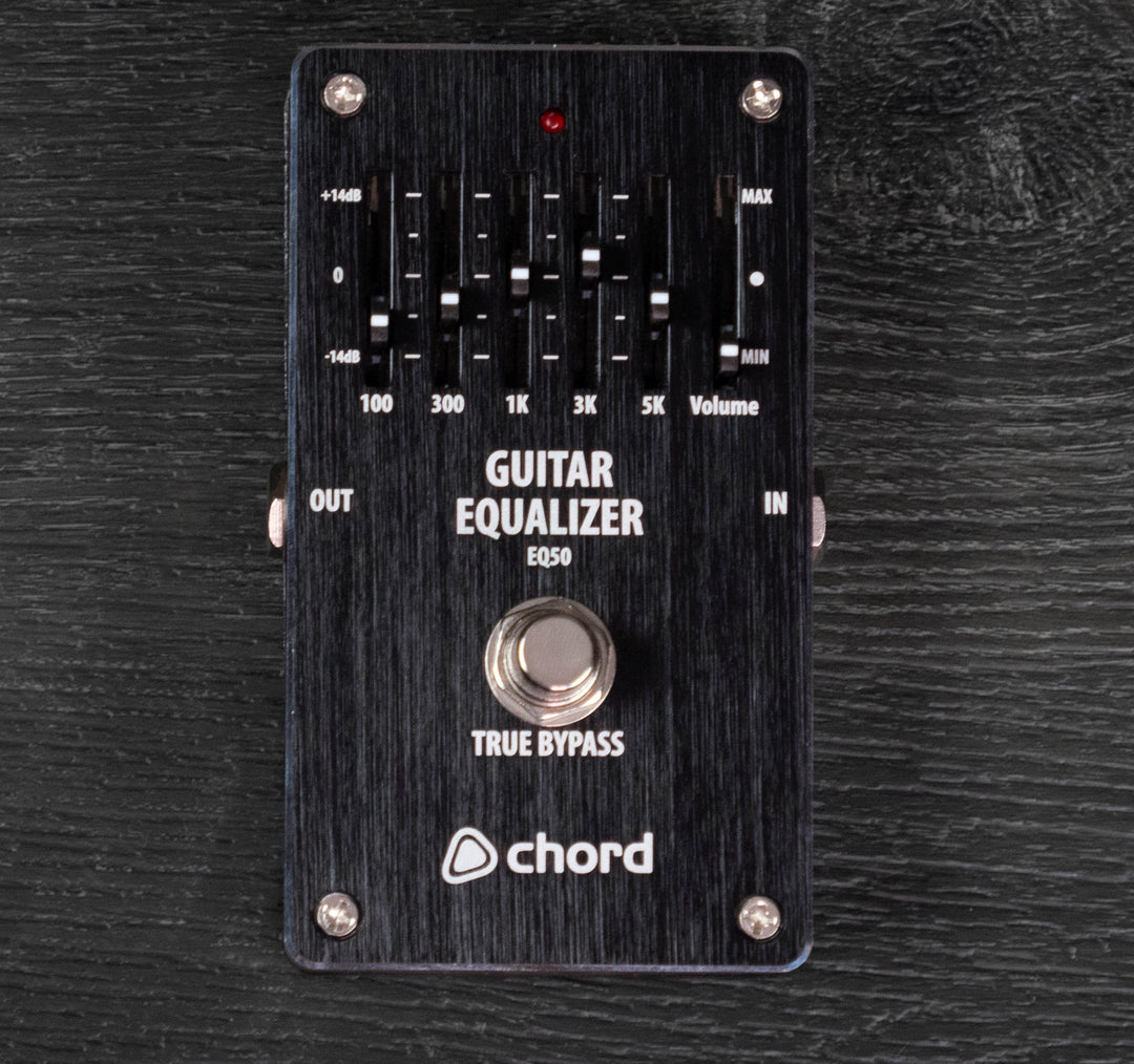 Chord EQ-50 5-Band Graphic EQ Effects Pedal