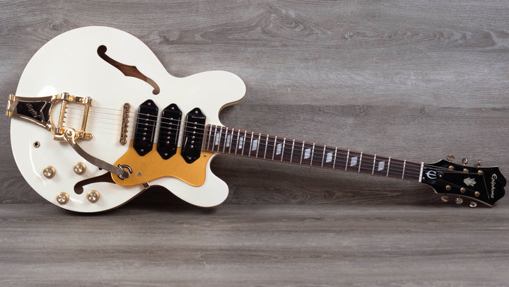 Pre-Owned Limited Edition Epiphone Riviera P93 Royal Electric Guitar w/ Hardcase