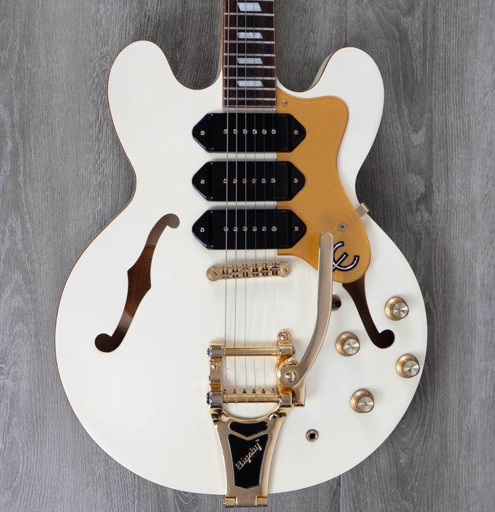 Pre-Owned Limited Edition Epiphone Riviera P93 Royal Electric Guitar w/ Hardcase