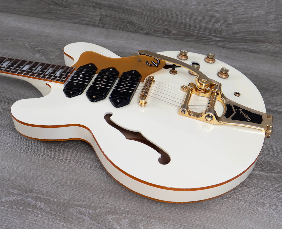 Pre-Owned Limited Edition Epiphone Riviera P93 Royal Electric Guitar w/ Hardcase