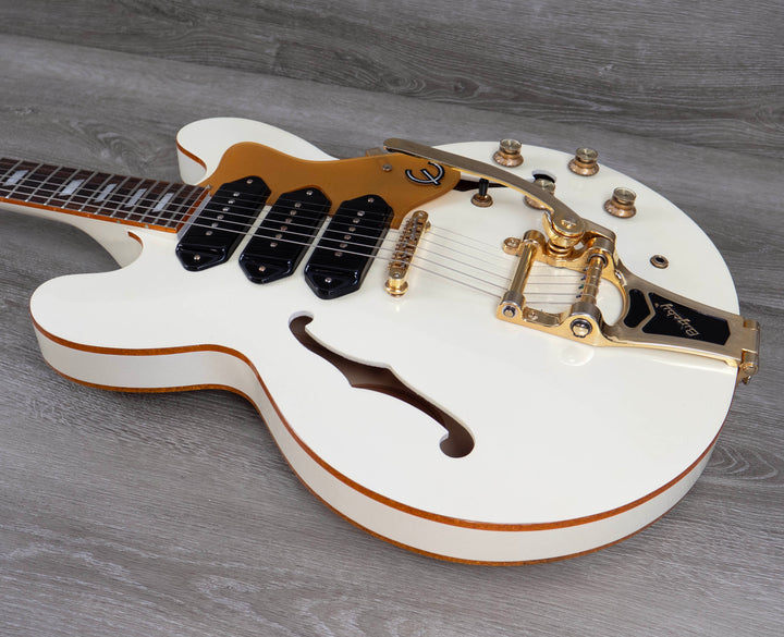 Pre-Owned Limited Edition Epiphone Riviera P93 Royal Electric Guitar w/ Hardcase