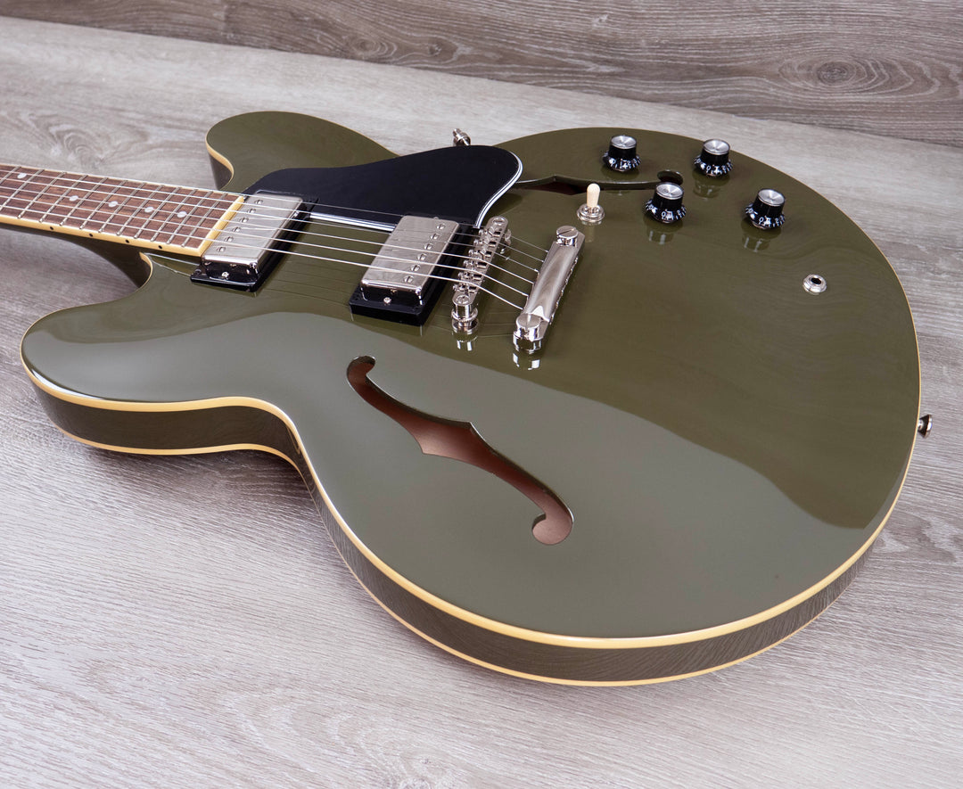 Epiphone ES-335, Olive Drab w/ Gigbag