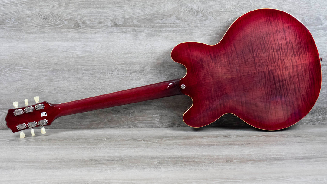 Epiphone ES-335 Figured, Raspberry Burst