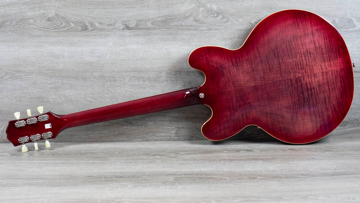 Epiphone ES-335 Figured, Raspberry Burst