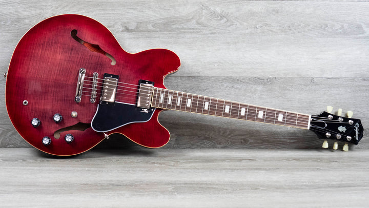 Epiphone ES-335 Figured, Raspberry Burst