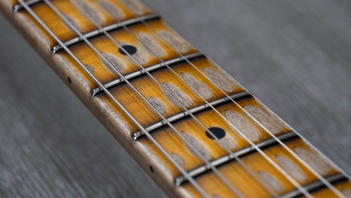 Fender Custom Shop Limited Edition Roasted Pine Double Esquire, Super Heavy Relic, Olive Green