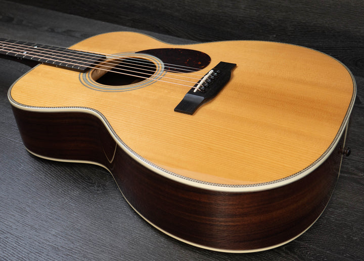 Pre-Owned Eastman E20OM-TC Thermo Cure Top Acoustic Guitar, Natural