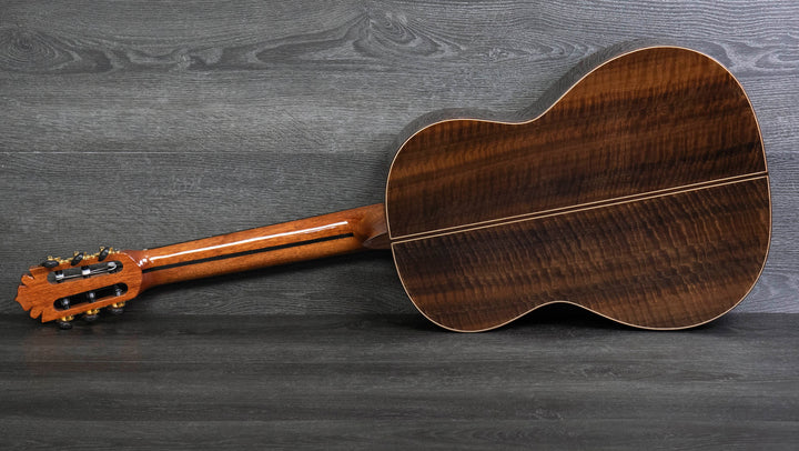Manuel Rodriguez SUPERIOR B-C, 4/4 size Classical Guitar, Solid cedar top, Flamed Eucalyptus Back & Sides