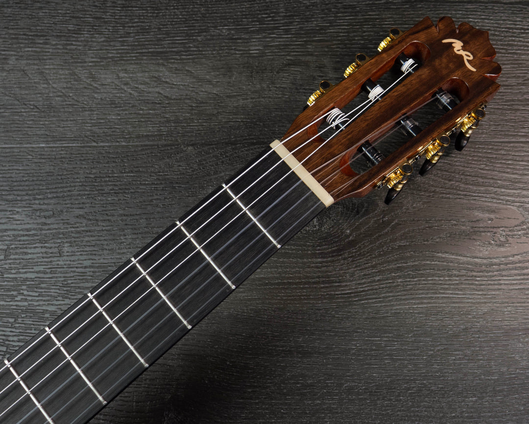 Manuel Rodriguez SUPERIOR B-C, 4/4 size Classical Guitar, Solid cedar top, Flamed Eucalyptus Back & Sides