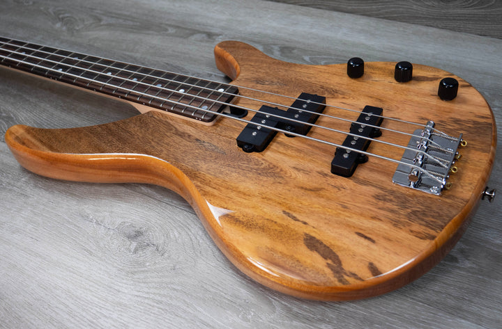 Basse électrique Yamaha TRBX174EW, bois exotiques