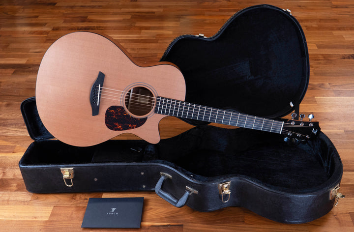 Pre-Owned Furch Blue Gc-CM Acoustic Guitar, Natural w/ Hard Case