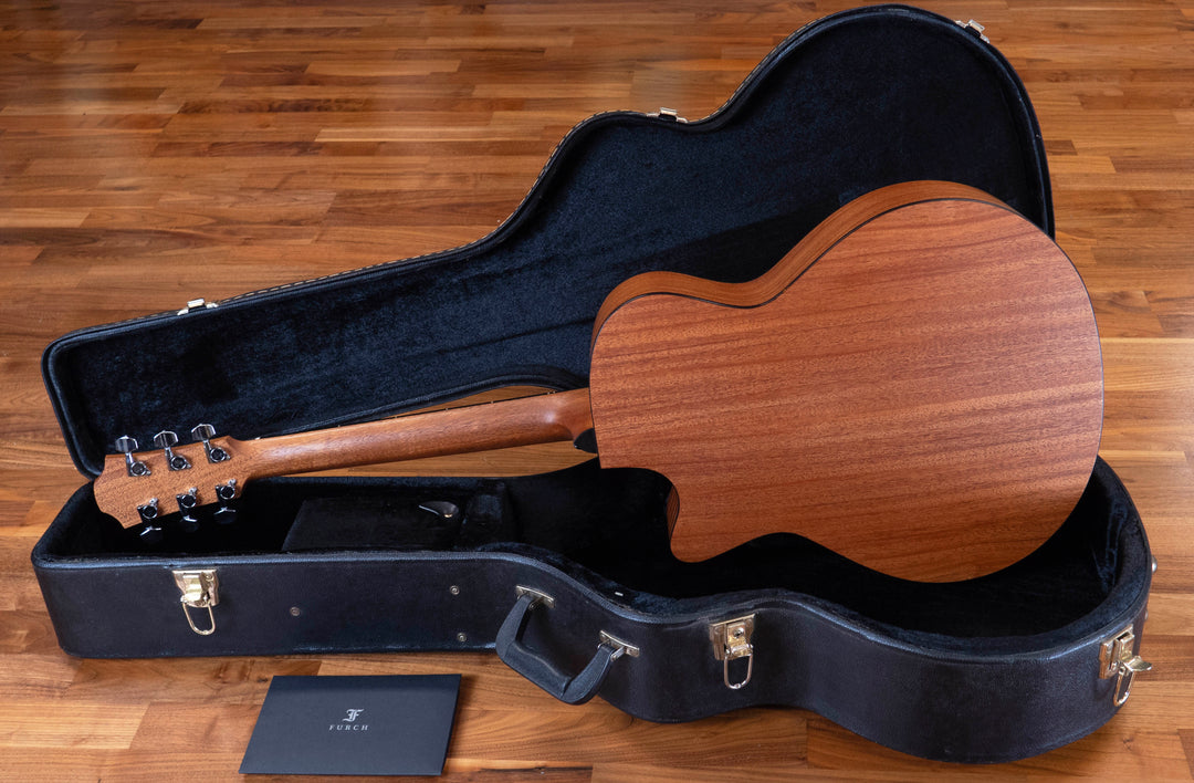 Pre-Owned Furch Blue Gc-CM Acoustic Guitar, Natural w/ Hard Case