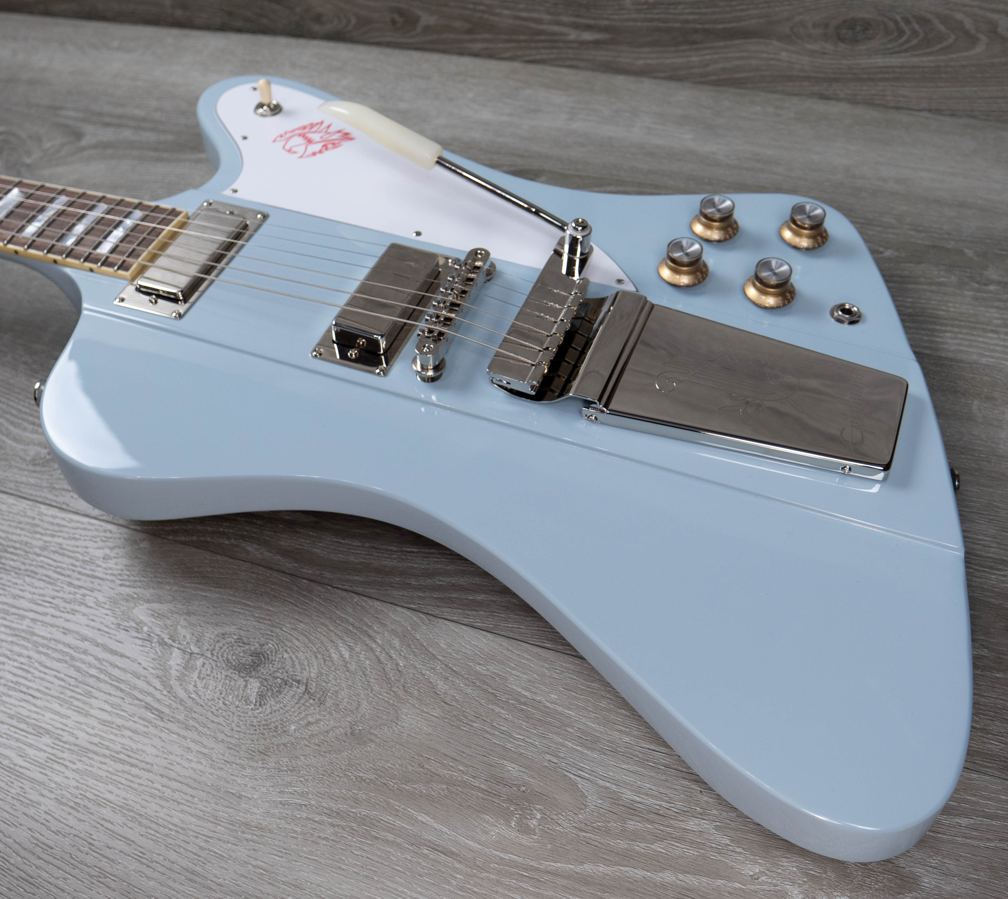 ギター epiphone1963 firebird V flost blue Epiphone 1963 Firebird V - Frost Blue