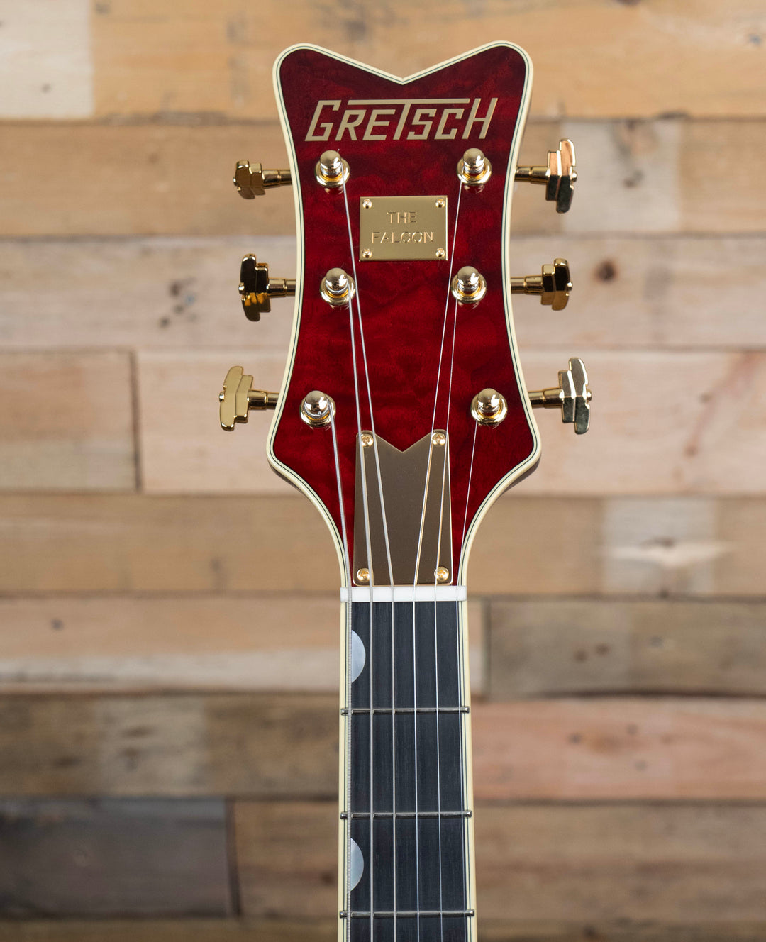 Gretsch G6136TGQM-59 Limited Edition Quilt Classic Falcon with Bigsby, Ebony Fingerboard, Forge Glow