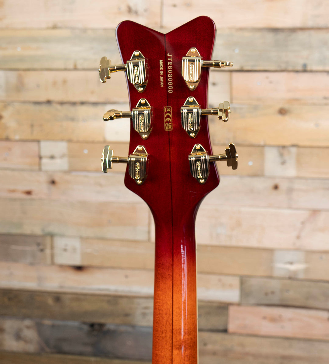 Gretsch G6136TGQM-59 Limited Edition Quilt Classic Falcon with Bigsby, Ebony Fingerboard, Forge Glow
