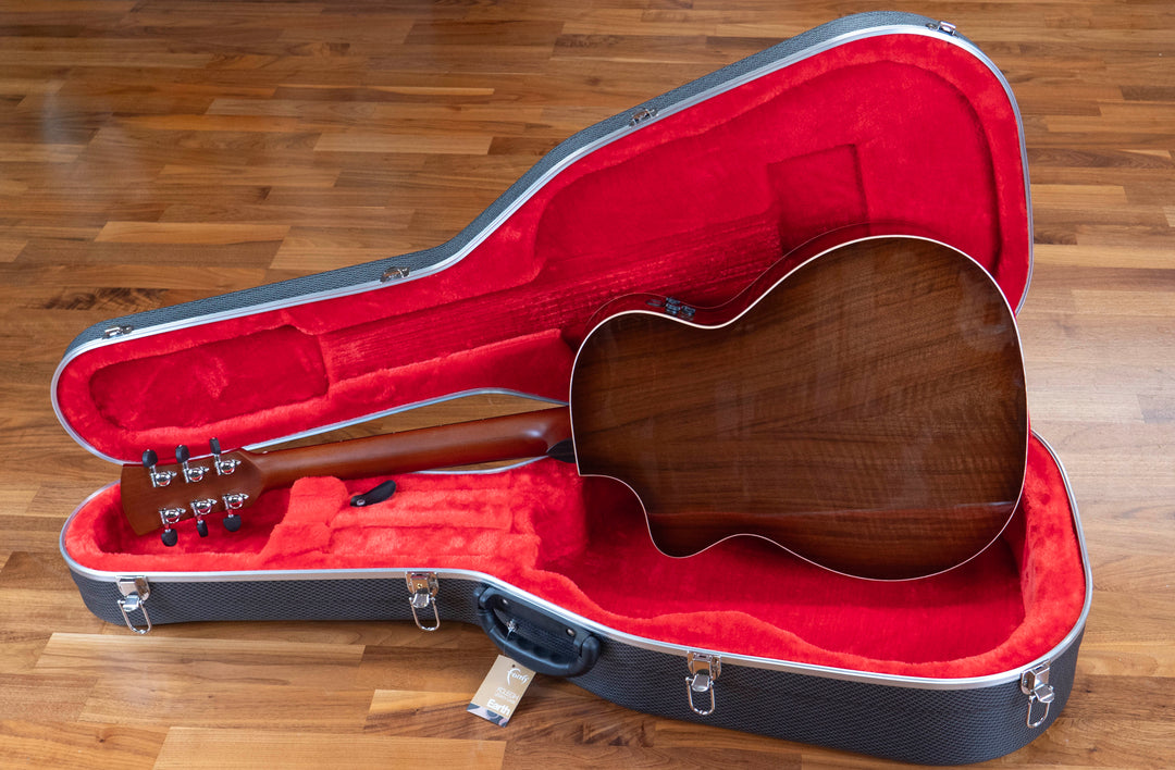 Faith Legacy Dark Roast Earth Électro-Acoustique, Tout en Acajou Africain Khaya Massif, Table Torréfiée