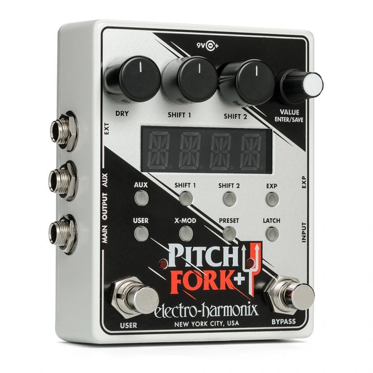 Electro Harmonix Pitch Fork Plus Polyphonic Pitch Shifter Pedal