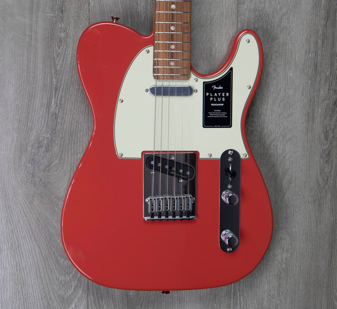 Fender Player Plus Telecaster, Pau Ferro Fingerboard, Fiesta Red
