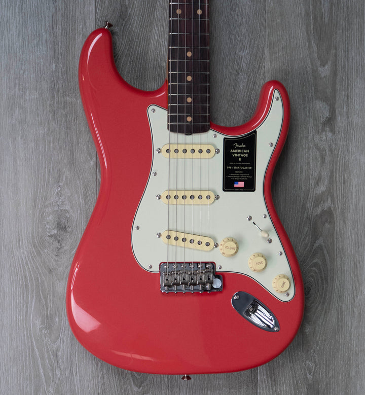 Fender American Vintage II 1961 Stratocaster, Rosewood Fingerboard, Fiesta Red