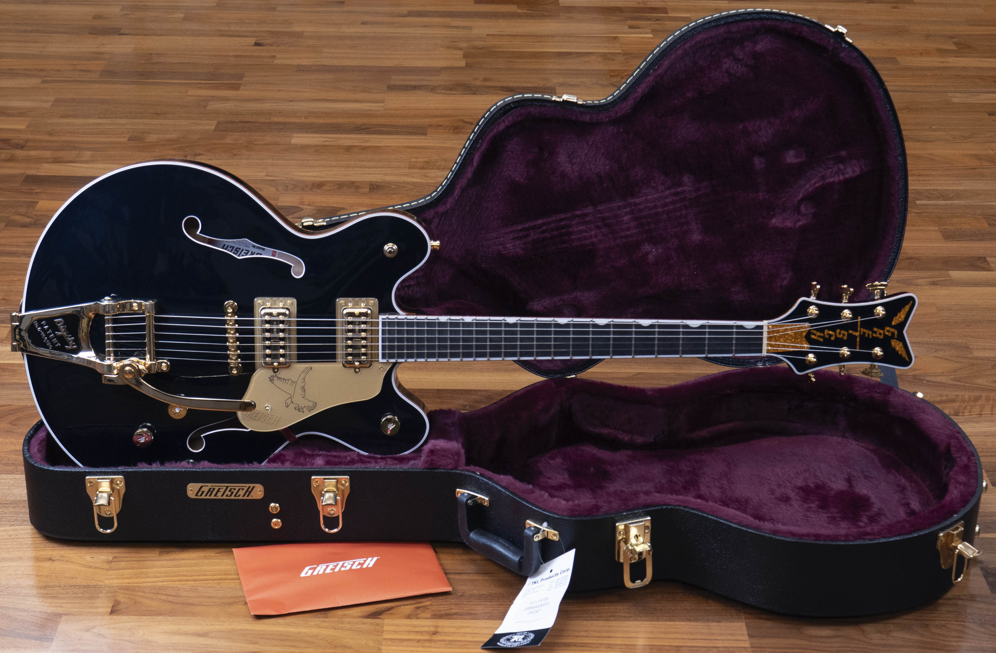 Gretsch Falcon Center Block LTD with String-Thru Bigsby and Gold