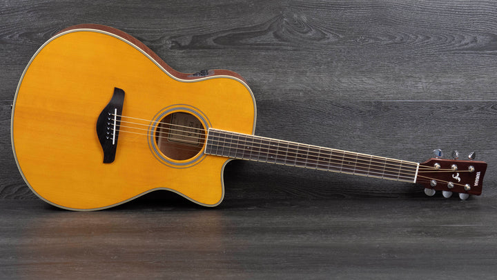 Yamaha FSC-TA TransAcoustic Guitar, Vintage Tint
