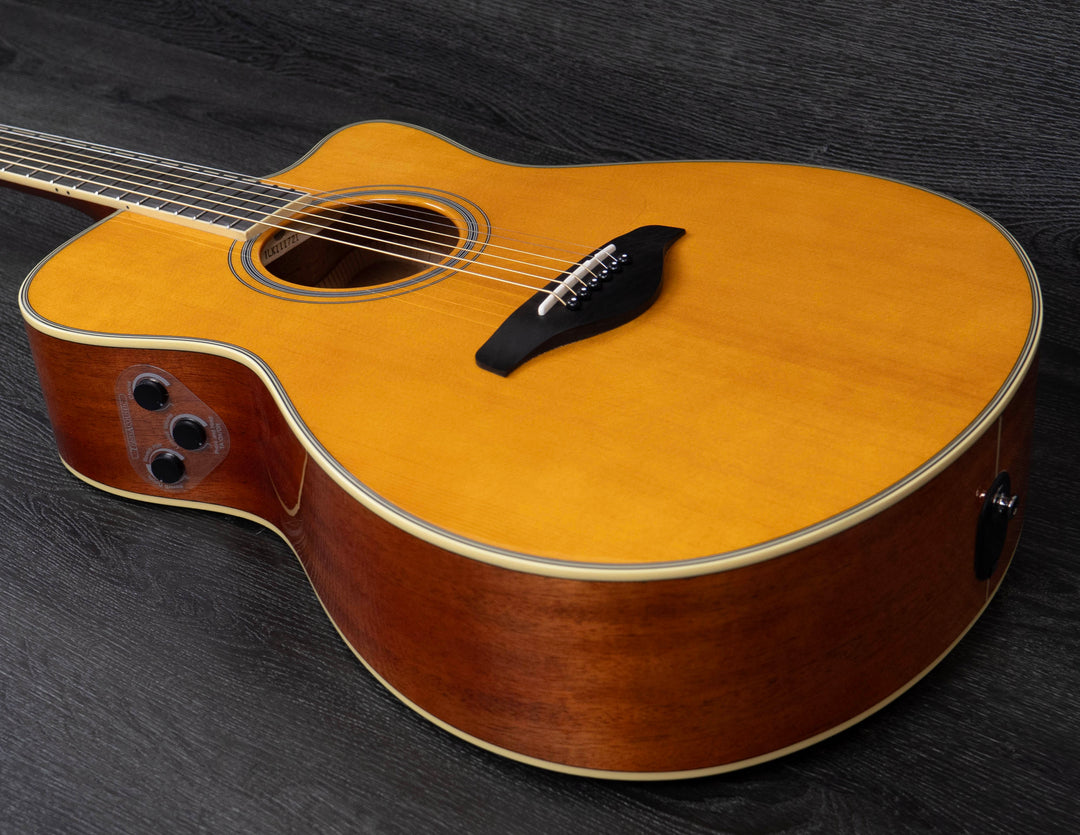 Yamaha FSC-TA TransAcoustic Guitar, Vintage Tint