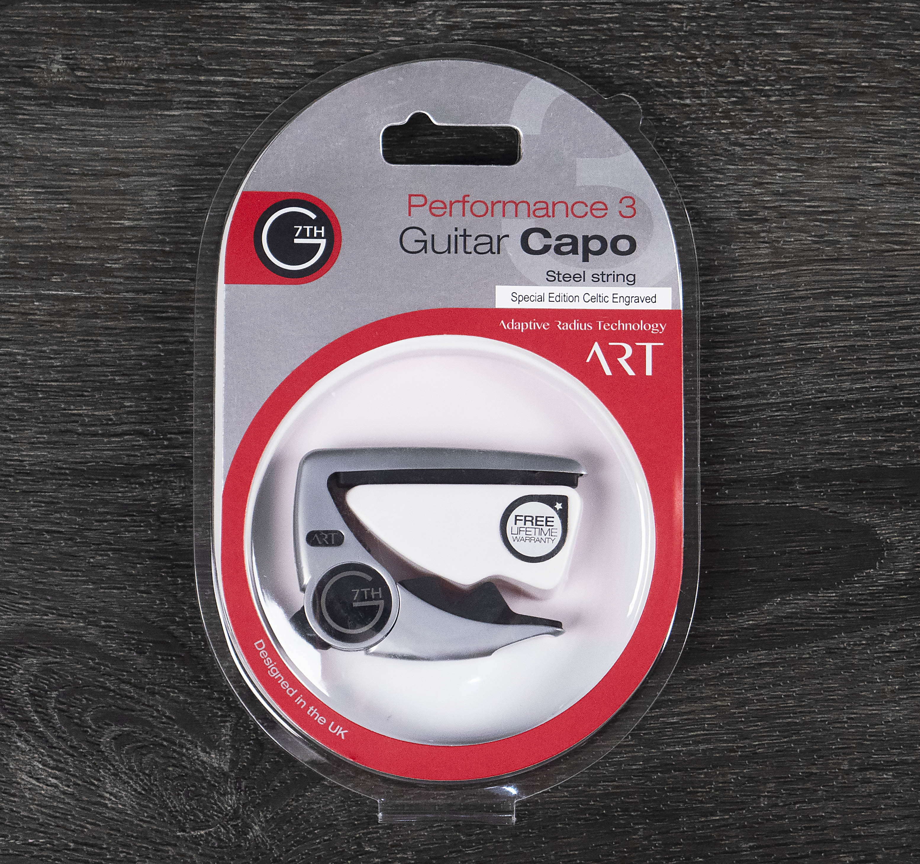 G7th Capo Performance 3 Acoustic / Electric Guitar - Celtic Silver – A ...