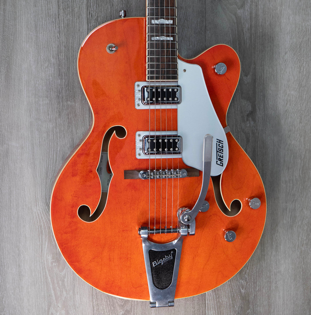 Guitare électrique Gretsch G5420T Electromatic Hollowbody Single Cut, Bigsby, teinte orange