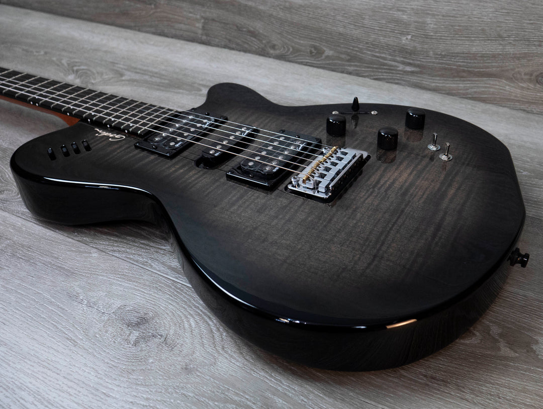 Pre-Owned Godin xtSA, Trans Black Flame