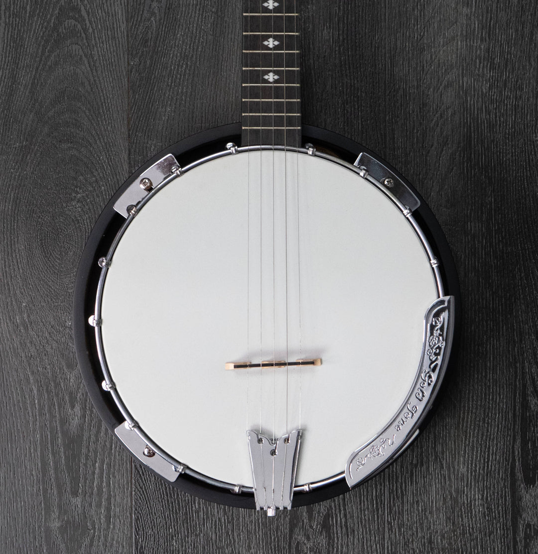 Banjo de 5 cuerdas Gold Tone CC-100R/L Resonator de segunda mano y funda de transporte (para zurdos)