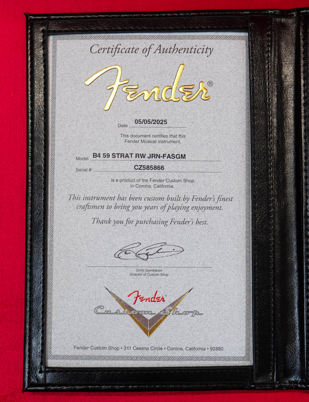 Fender Custom Shop &