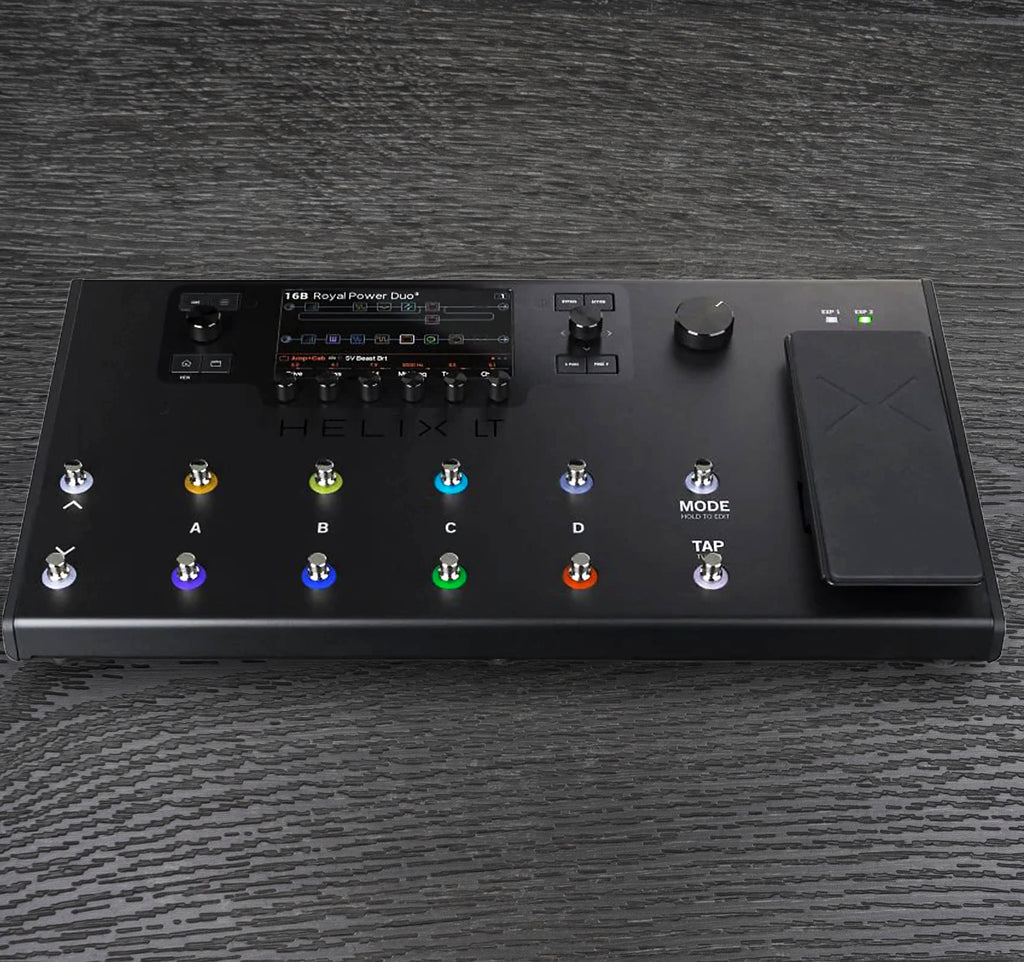 Line 6 Helix LT Guitar Processor System – A Strings Line 6 Helix LT Guitar Processor System – A Strings