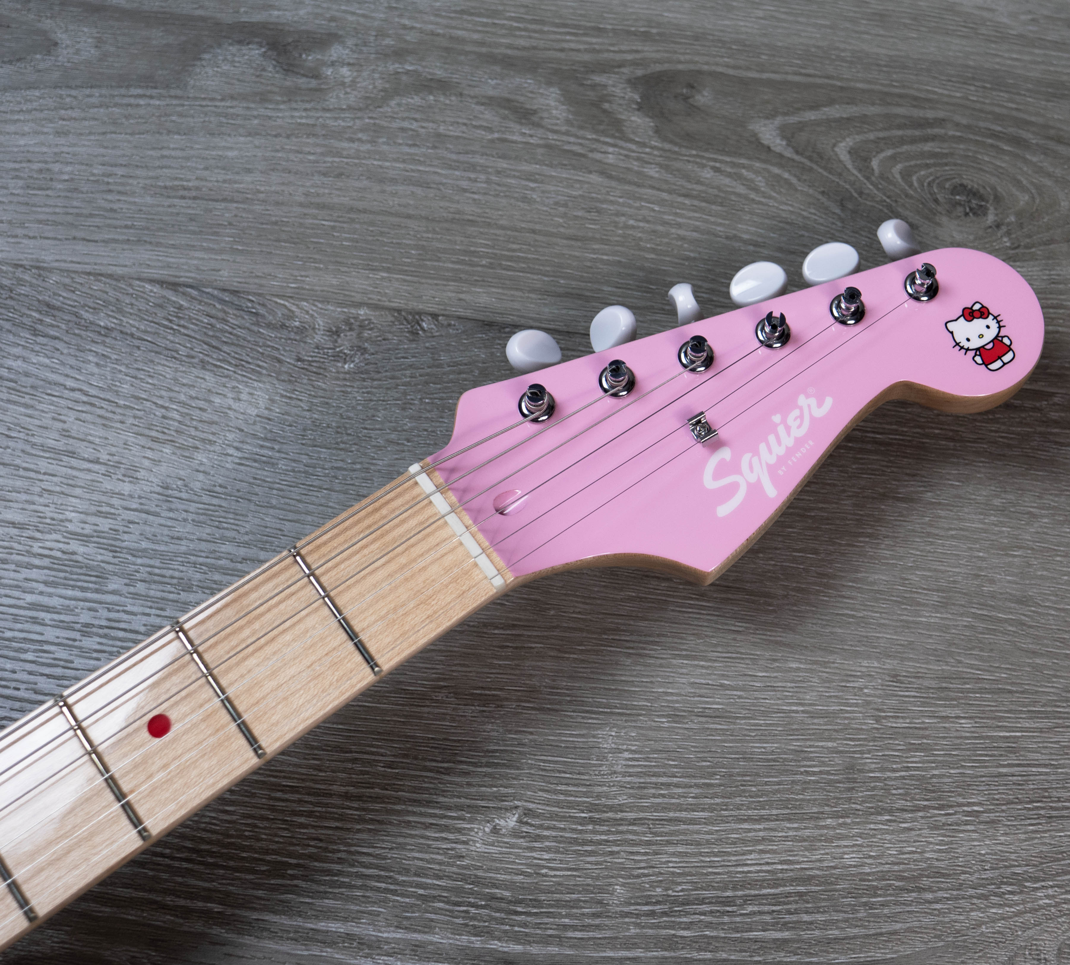 Squier Limited Edition Hello Kitty Stratocaster with Gig Bag