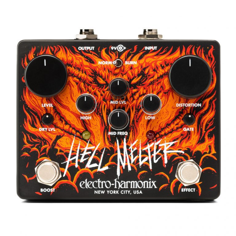 Electro Harmonix Hell Melter Advanced Distortion Pedal