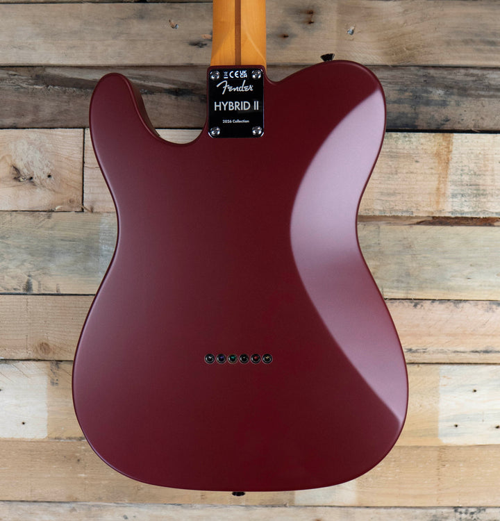 Fender Made in Japan Hybrid II 2026 Collection Telecaster, Rosewood Fingerboard, Matte Inferno Red