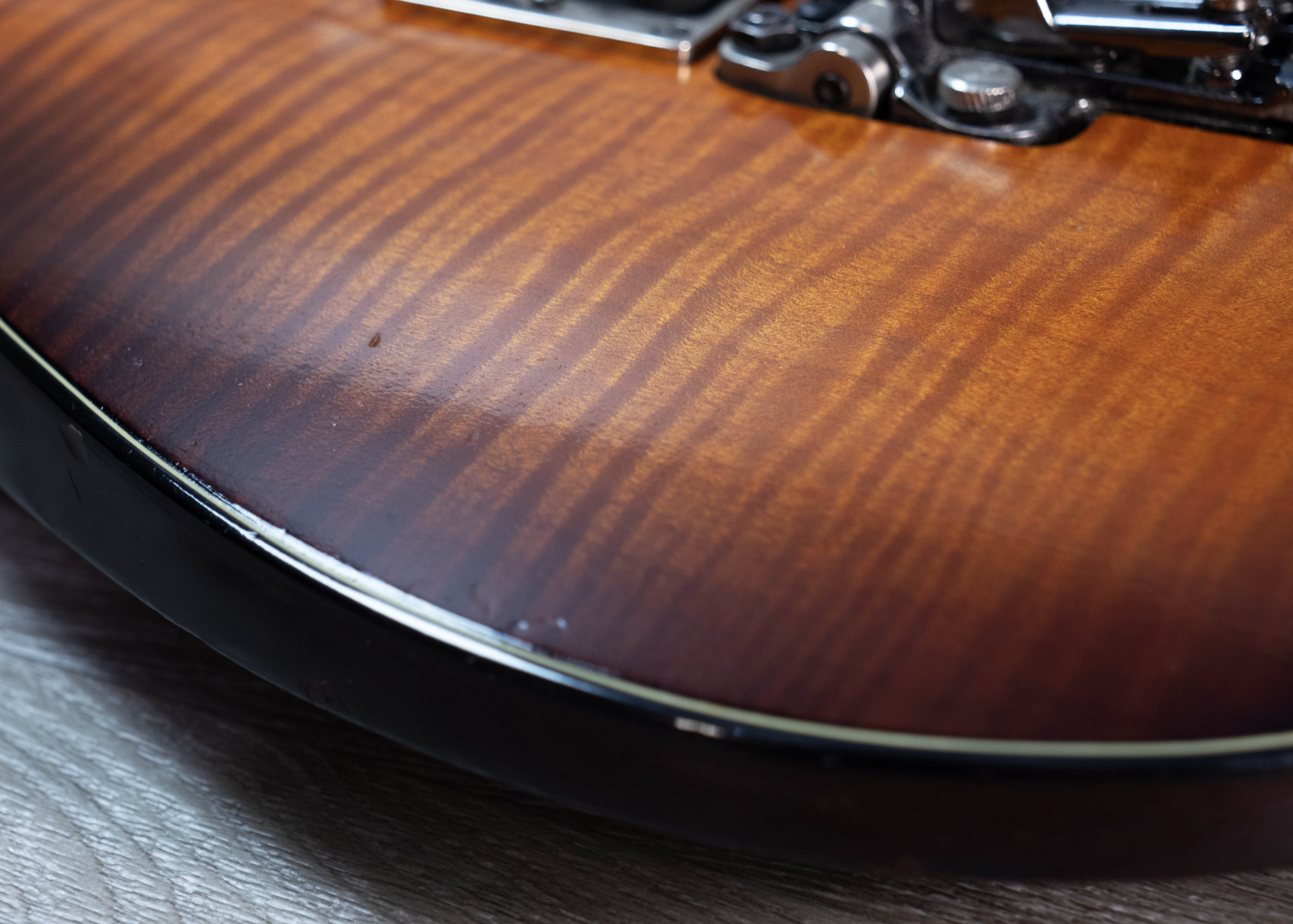 Pre-Owned Ibanez S670FM Electric Guitar, Antique Burst – A Pre-Owned Ibanez S670FM Electric Guitar, Antique Burst – A