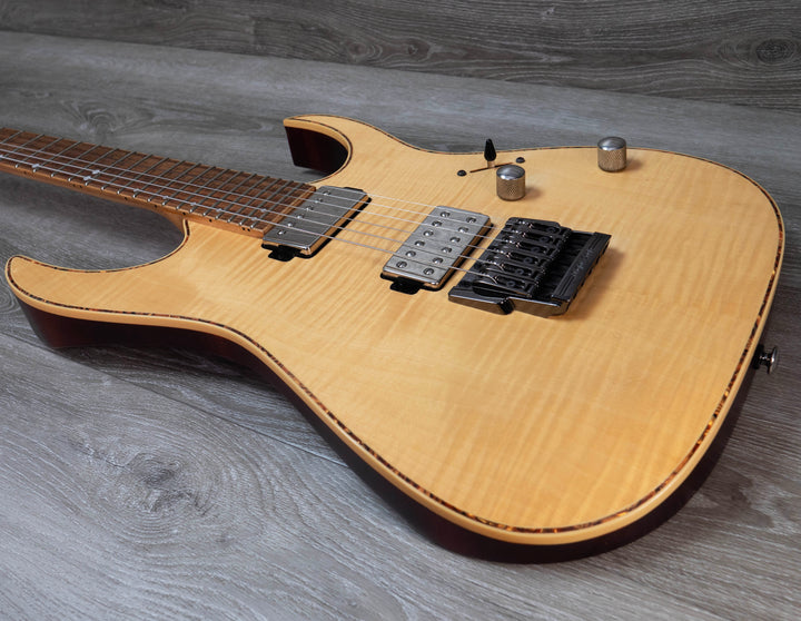 D'occasion : Guitare électrique Ibanez RGEW521MZW Zebrawood, naturelle