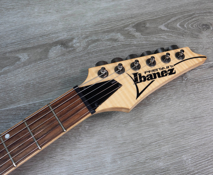 D'occasion : Guitare électrique Ibanez RGEW521MZW Zebrawood, naturelle